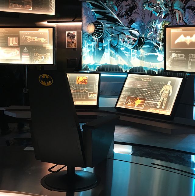 La batcave reconstituée au Festival de BD d'Angoulême