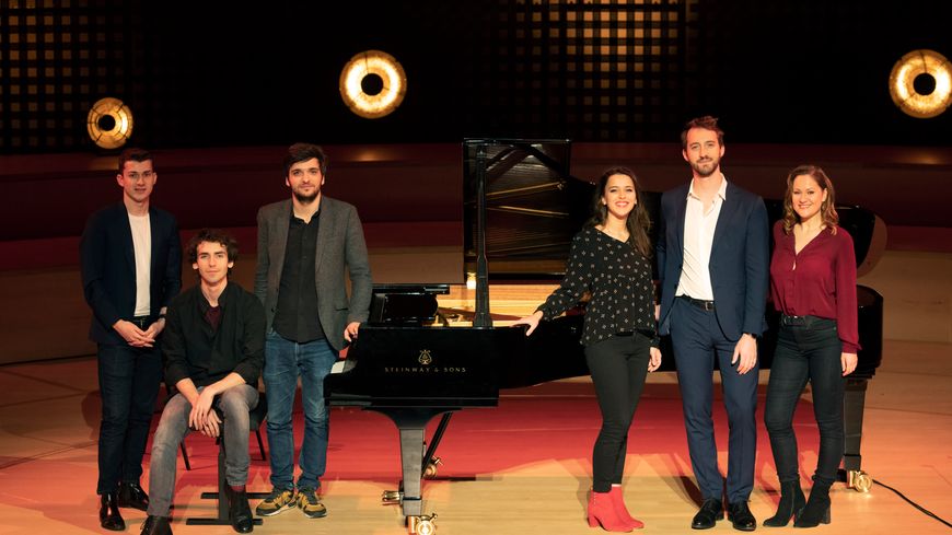 Les six nommés dans la catégorie "Révélations" des Victoires de la Musique Classique 2019