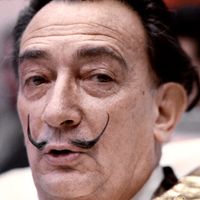 Salvador Dali, ici en 1971
