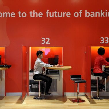 DBS Bank, ont le siège social est situé à Marina Bay à Singapour