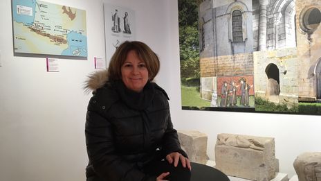 "L'église est de style roman tardif de la seconde moitié du XIIe siècle", indique la responsable de l'abbaye.