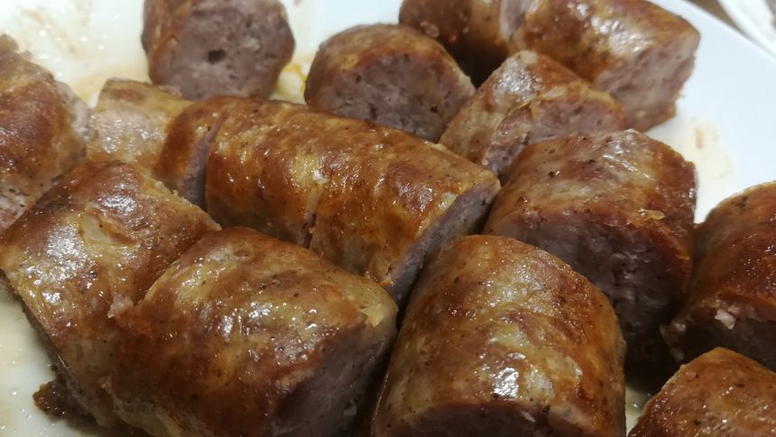 les saucisses maison de Thomas