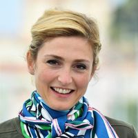 L'actrice et productrice Julie Gayet à Cannes pendant le Festival, le 13 mai 2018