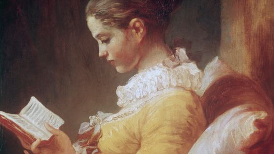 La Liseuse, tableau peint par Jean-Honoré Fragonard vers 1770. ©Getty