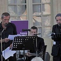Denis Lavant et Miossec en 2012 à Avignon
