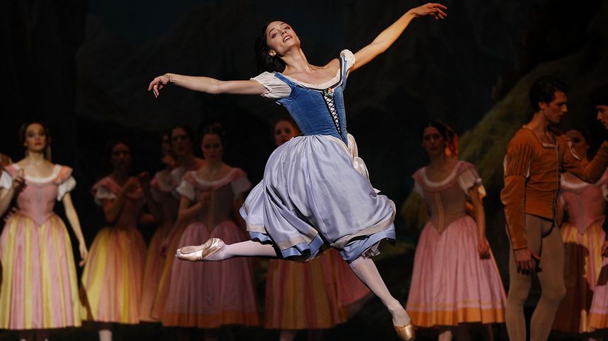 L'Etoile Dorothee Gilbert dans le ballet Giselle, en 2013, à Sydney (Australie).