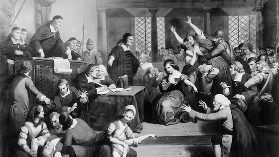 Le procès de George Jacobs, 5 août 1692 ©Getty - Tompkins H. Matteson