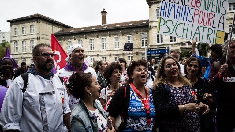 Une manifestation en septembre 2018