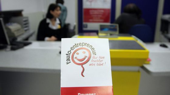 Lors de son lancement en 2009, le statut d'auto-entrepreneur était plein de promesses. Dix ans plus tard, il rime souvent avec précarité. ©Maxppp - Christophe Bertolin