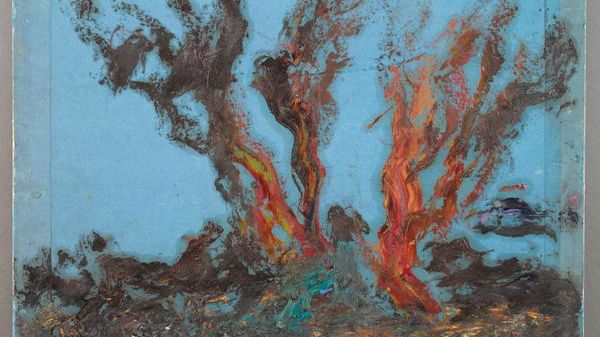 Gustave Moreau (1826-1898) Ébauche. Plantes marines pour « Galatée » ? Huile sur carton ; 45 × 54,8 cm Paris, musée Gustave Moreau, Inv. 13211