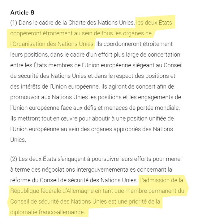 L'article 8 du traité