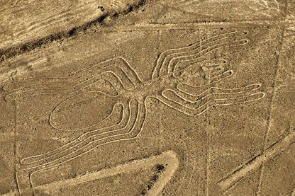 Les lignes de Nazca, au sud du Pérou, ont été tracées entre -500 et 700 de notre ère. Les lignes de Nazca, au sud du Pérou, ont été tracées entre -500 et 700 de notre ère.