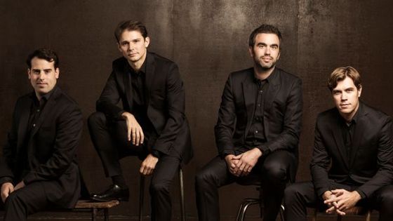 Quatuor Modigliani : Amaury Coeytaux, Loïc Rio, violons – Laurent Marfaing, alto – François Kieffer, violoncelle. - Luc Braquet