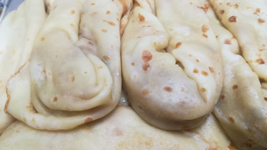 hummm les bonnes crêpes de Marielle avec une touche de rhum