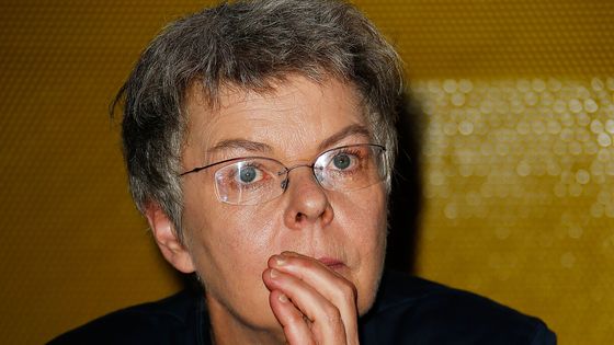 La réalisatrice Pascale Ferran au lancement de «La Cinetek» à La Gaité Lyrique le 5 novembre 2015 à Paris ©Getty - Laurent Viteur