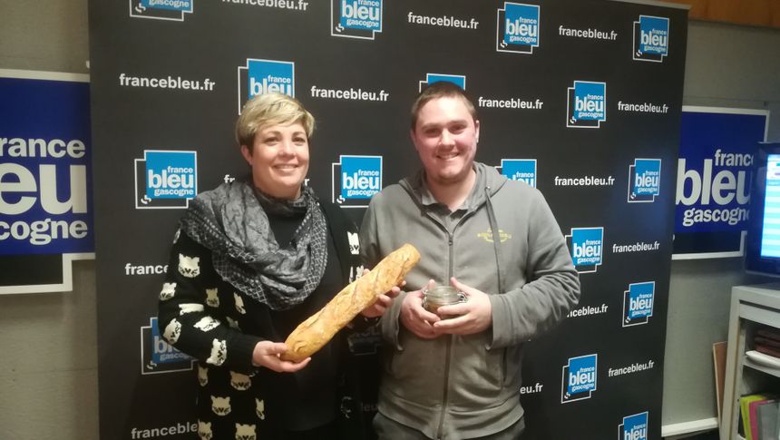 Marlène de Brocas et Alexandre de La P'tite Boulangerie des Halles de la Madeleine