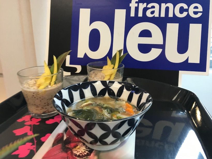 Soupe détox "Carottes, navets, soba, shiitake, wakaké" du Chef Philippe Gomez de Phil' dans ta cuisine