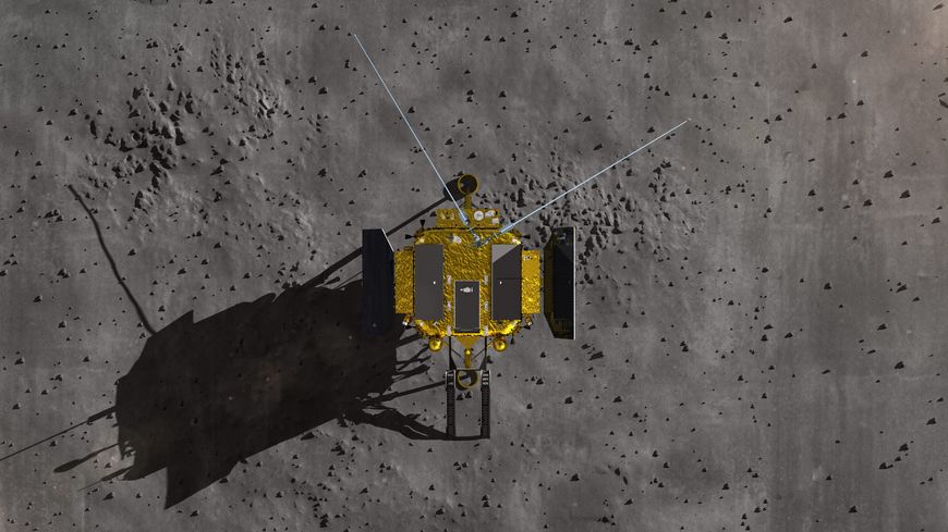 C'est la deuxième fois que la Chine envoie un engin explorer la surface lunaire