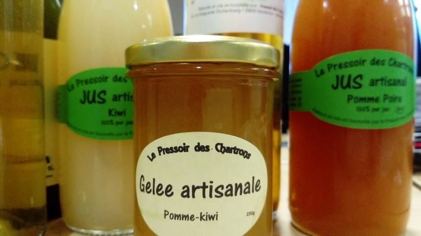 Les produits du Pressoir des Chartrons à Bordeaux