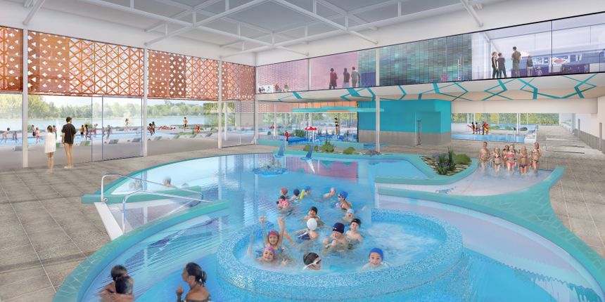 centre aquatique des Dagueys à Libourne
