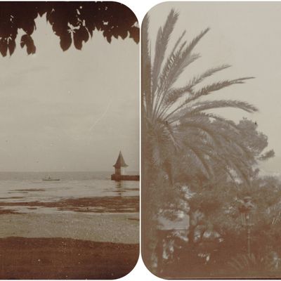 Photos prise par Gabriel Fauré en Suisse (1908), à Monte Carlo (1912)