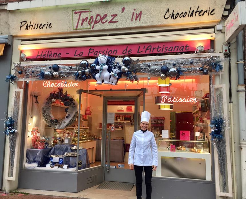 Hélène Pierrugues, Chef patissière à Amiens