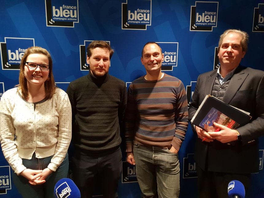 Christian Clarke de Dromantin et Aymeri Pasté de Rochefort invités de France Bleu Midi