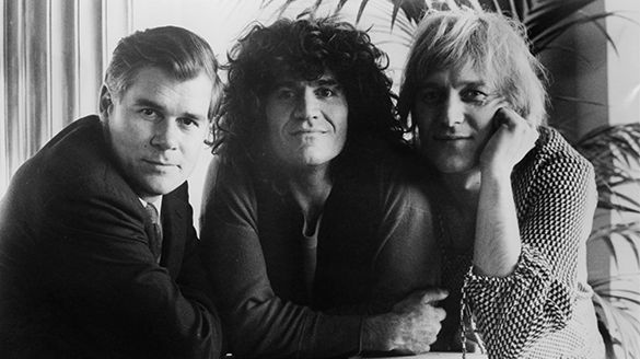 MacDermot et Gerome Ragni dans une scène du film 'Hair' en 1979 | United Artists/Getty