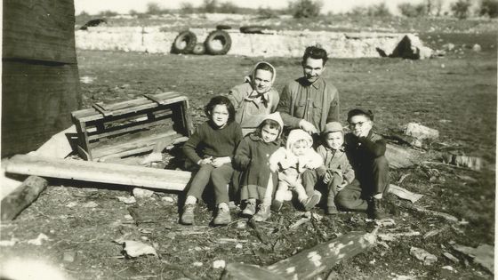 Famille Bernard, Praguillen, Canjuers, 1962 - Hubert Bernard