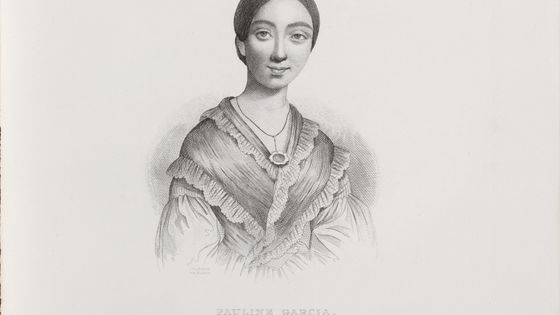Portrait de Pauline Viardot. - Heritage Images