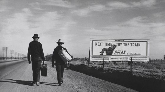 Jusqu'où demeure-t-il légitime de se moquer des malheurs d’autrui ? ©Getty - Dorothea Lange / Library of Congress