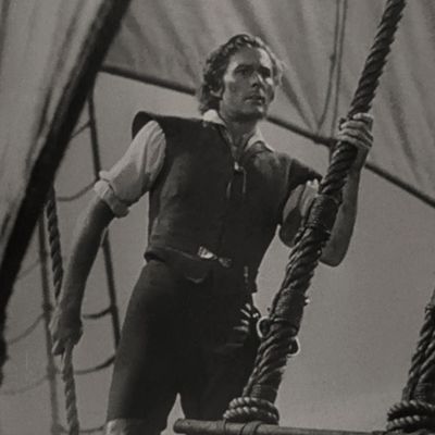 Errol Flynn dans L'aigle des mers (1940)