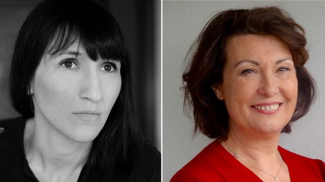 Catherine Meurisse © Rita Scaglia / Isabelle Motrot © Serge Pinchon