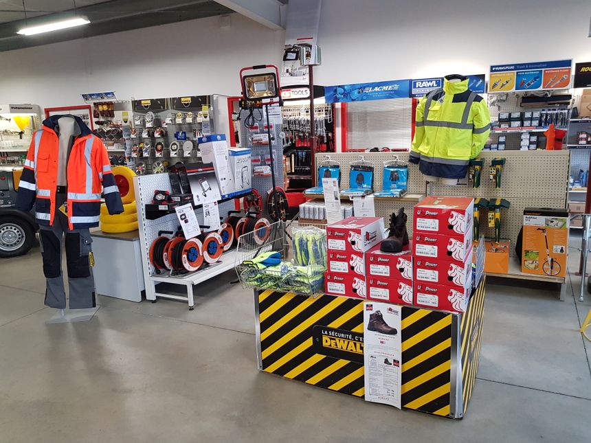 Une gamme de produits à destination des professionnels du bâtiment