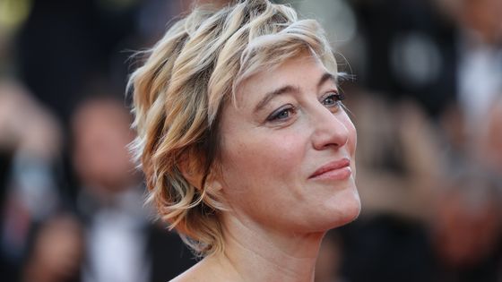 Valeria Bruni Tedeschi au Festival de Cannes, le 23 mai 2017. ©AFP - Valery Hache