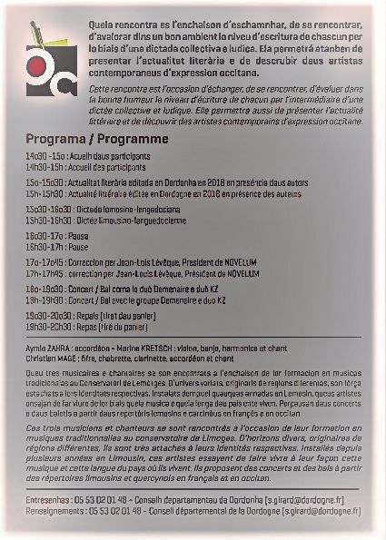 Programme dictée