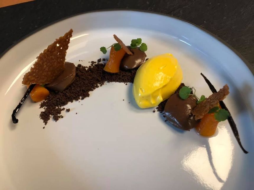 glace butternut et chocolat