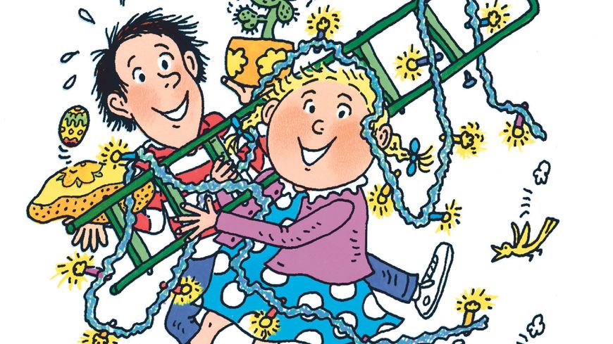Tom-Tom et Nana, les personnages dessinés par Bernadette Després