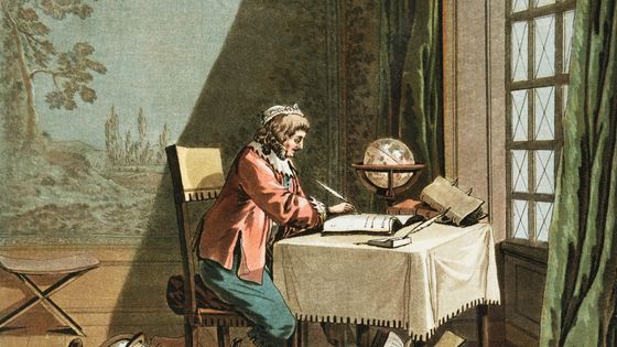 Gravure de René Descartes par Desfontaines ©Getty - Historical Picture Archive/CORBIS