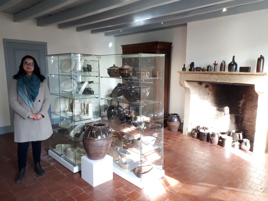 Coralie Aidoud responsable du musée de la poterie des Archers
