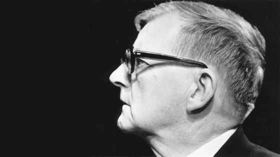 Dmitri Chostakovitch en novembre 1972 ©Getty - Evening Standard / coll. Hulton Archive