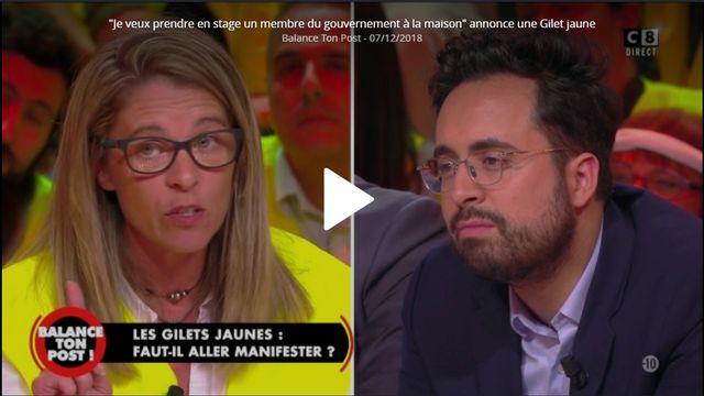 Céline, "gilet jaune", invitait en décembre un membre du gouvernement à venir vivre sa vie d'infirmière