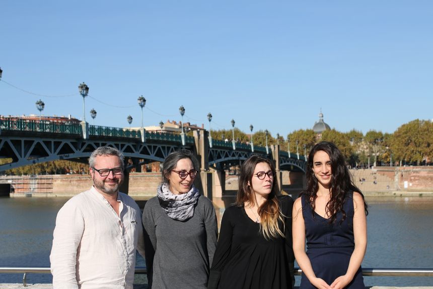 Florent Salinié, Nathalie Gavrilovitch, Margaux Duffour et Marie Huré