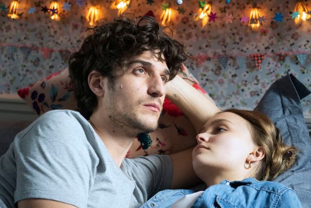 Louis Garrel et Lily-Rose Depp dans "L'Homme fidèle"
