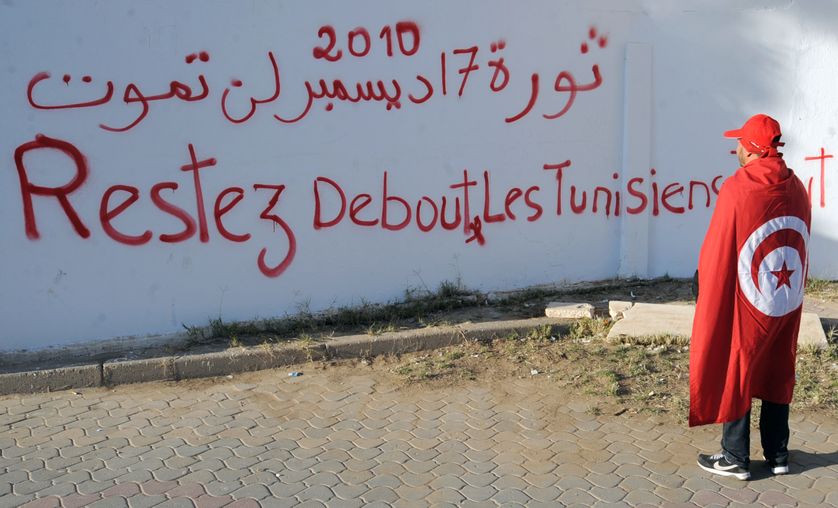 Malgré la Révolution de la Liberté et de la Dignité, l’horizon des Tunisiens de l’intérieur du pays est toujours bouché. Photo prise à Sidi Bouzid le 16 décembre 2013