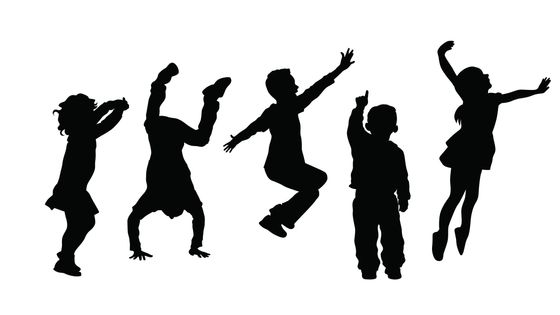 SilhouetteOfHighEnergyActiveKids ©Getty - A-Digit