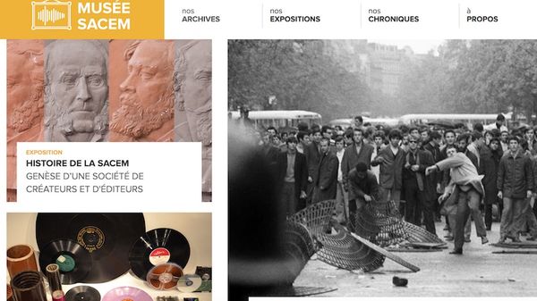 Musée numérique de la Sacem : dix expositions en 2019