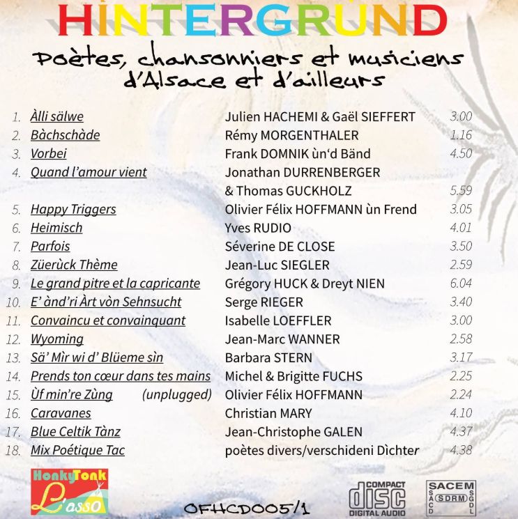 Les artistes de Hintergrùnd