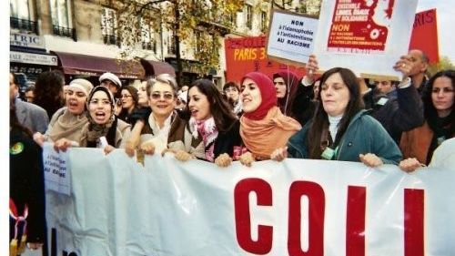 Christine Delphy et le collectif Féministes Pour l'Egalité