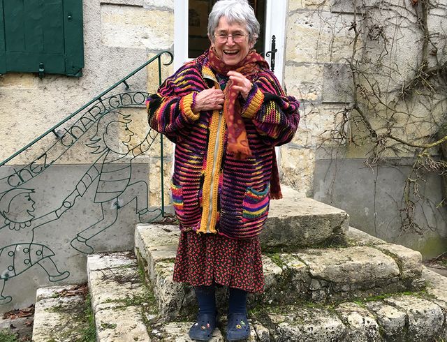 Bernadette Després, la dessinatrice de Tom-Tom et Nana en janvier 2019 chez elle